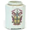 Image 1 : A Chien Lung tea caddy with arms of Rait of R...