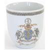 Image 1 : A Chien Lung coffee cup with the arms of Falc...