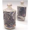 Image 1 : An ivory polychrome table bottle carved in hi...