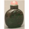 Image 1 : A plain jasper snuff bottle, well-hollowed, t...