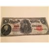 Image 1 : 1907 $5 "Woodchopper" Legal Tender