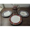 Image 1 : LOT 4 1996 COCA-COLA (3) 10.5" DINNER PLATES & 1