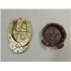 Image 1 : LOT 2 CAST METAL HORSESHOE DOOR KNOCKER &