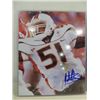 Image 4 : LOT 3 8X10 FOOTBALL PHOTO AUTOGRAPH E.J. JUNIOR,