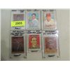 Image 1 : LOT 6 REPRINT RETRO BASEBALL CARDS: 1914 CRACKER