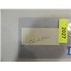 Image 1 : CHUCK KLEIN CUT SIGNATURE AUTOGRAPH NO COA