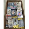 Image 1 : HUGE BOX LOT VARIOUS TYPES BASEBALL PLAYER CARDS