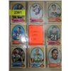 Image 1 : LOT 26 1970 TOPPS FOOTBALL PLAYER CARDS
