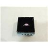 Image 1 : LADY'S 14KT GOLD EP PINK CUBIC ZIRCONIA RING