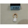Image 2 : LADY'S 14KT GOLD EP PINK CUBIC ZIRCONIA RING