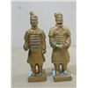 Image 1 : LOT 2 6"H REPLICAS OF CHINESE TERRE COTTA SOLDIERS