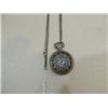 Image 2 : CONTEMPORARY DIE CAST METAL QUARTZ POCKET WATCH