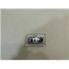 Image 1 : GERMAN SILVER 1 OUNCE BISON BAR