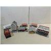 Image 1 : LOT 8 HO TRAIN SCALE PLASTIC CITY BUILDINGS &