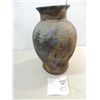 Image 1 : MODERN ART: RAKU ART BY TURNER CERAMIC VASE 13"H.