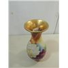 Image 2 : VINTAGE PORCELAIN ART VASE BY LINDA MEKSHES 10.5"H