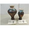 Image 1 : LOT 2 2002 ROUND TREE POTTERY SIGNED ARTIST VASES