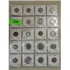 Image 1 : LOT 20 US COINS: LINCOLN, BUFFALO, BARBER QTR,