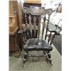 Image 1 : CONTEMPORARY ALL PINE EARLY AMERICAN ROCKING CHAIR