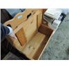Image 2 : KNOTTY PINE HIGH BACK BENCH & STORAGE AREA