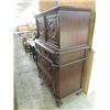 Image 2 : VINTAGE MAHOGANY 5 DRAWER HIGH BOY DRESSER WITH
