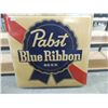 Image 1 : 48X48 BREWERIANA BACKLITE PABST BLUE RIBBON SIGN