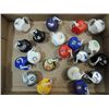 Image 1 : LOT 20 FOOTBALL MINI PLASTIC HELMETS