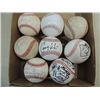 Image 1 : LOT 8 ASSORTED BASEBALLS: RAWLINGS UNKNOWN SIGNER,