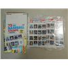 Image 1 : 1983 FLEER WAX PACK BOX & SET 1, 3, 4 SHEET STAMPS