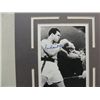 Image 2 : 8X10 MATTED BOXING PRINT AUTOGRAPHED MUHAMMAD ALI