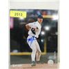 Image 1 : 8X10 BASEBALL PHOTO AUTOGRAPHED RANDY JOHNSON COA