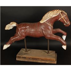 Iron Carousel Horse