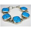 Big and Bold 5 Piece Turquoise Bracelet