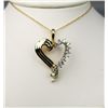 Delightful Diamond Heart Shaped Pendant