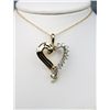 Image 2 : Delightful Diamond Heart Shaped Pendant
