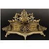 Art Nouveau Brass Inkwell