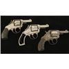 Image 2 : Lot of Three Double Action Revolvers