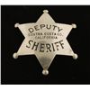 Old West Deputy Sheriff Law Badge