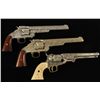 (1) Antique Cap Gun and (2) Replicas