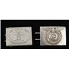 German WWII Waffen SS Enlisted Mans Belt Buckle
