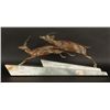 Image 1 : Art Deco Water Buck and Impala Statue