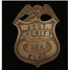 Old West Elko Nevada Assistant Sheriff Badge