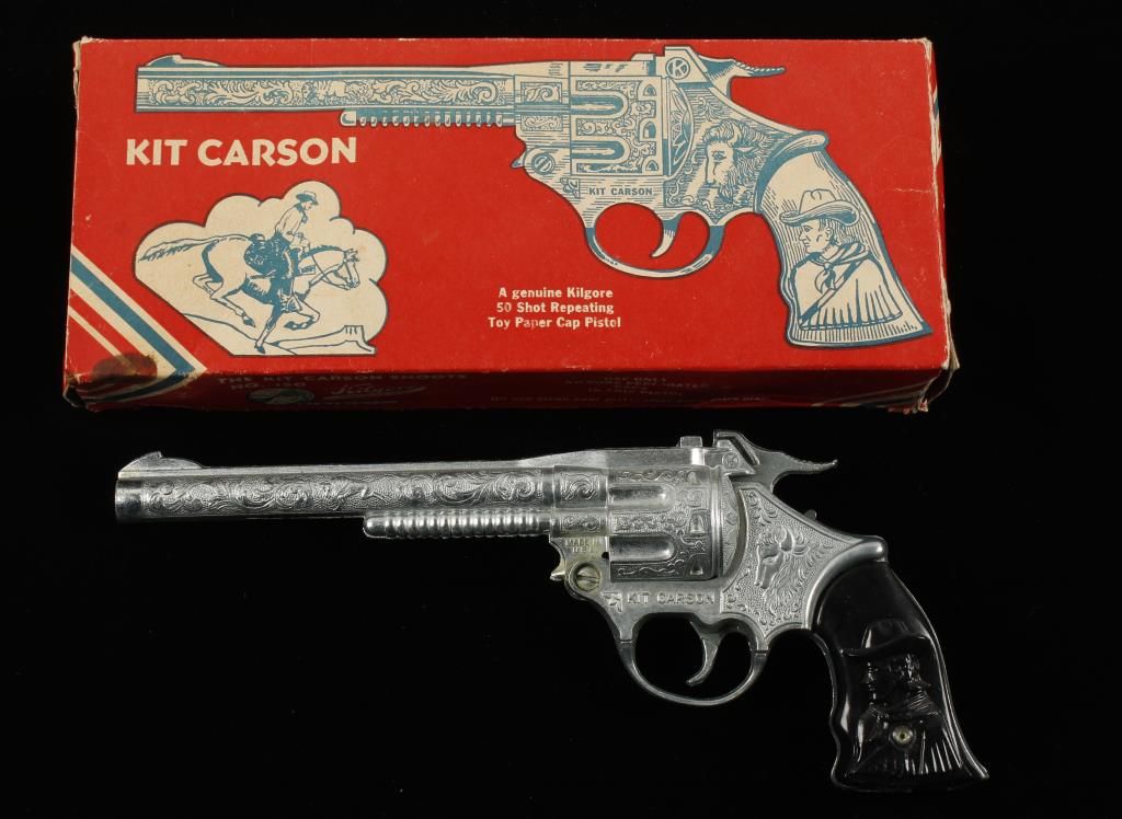 Carson Gun Lot of (5) Kit Carson Cap Guns