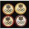 Image 1 : (4) German WWII 1936 Berlin Olympic Starter Badges
