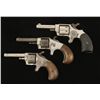 Image 1 : Lot of (3) Spur Trigger Revolvers .22