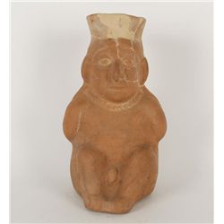 Peruvian Moche Red Clay Pot
