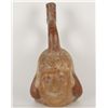Image 2 : Moche Stirrup Head Pot
