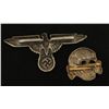 Image 2 : German WWII Waffen SS Officers Visor Cap