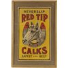 Image 1 : Vintage Red Tip Calks Poster