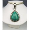 Image 2 : Attractive Turquoise and Silver Pendant